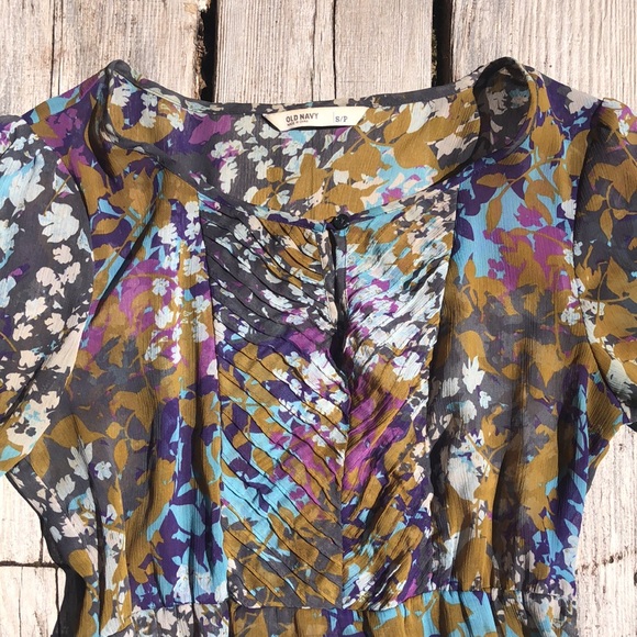 Floral boho midi dress with sleeves - Picture 2 of 12